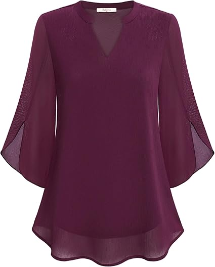 Ginger – Blusa de capas con elegancia casual
