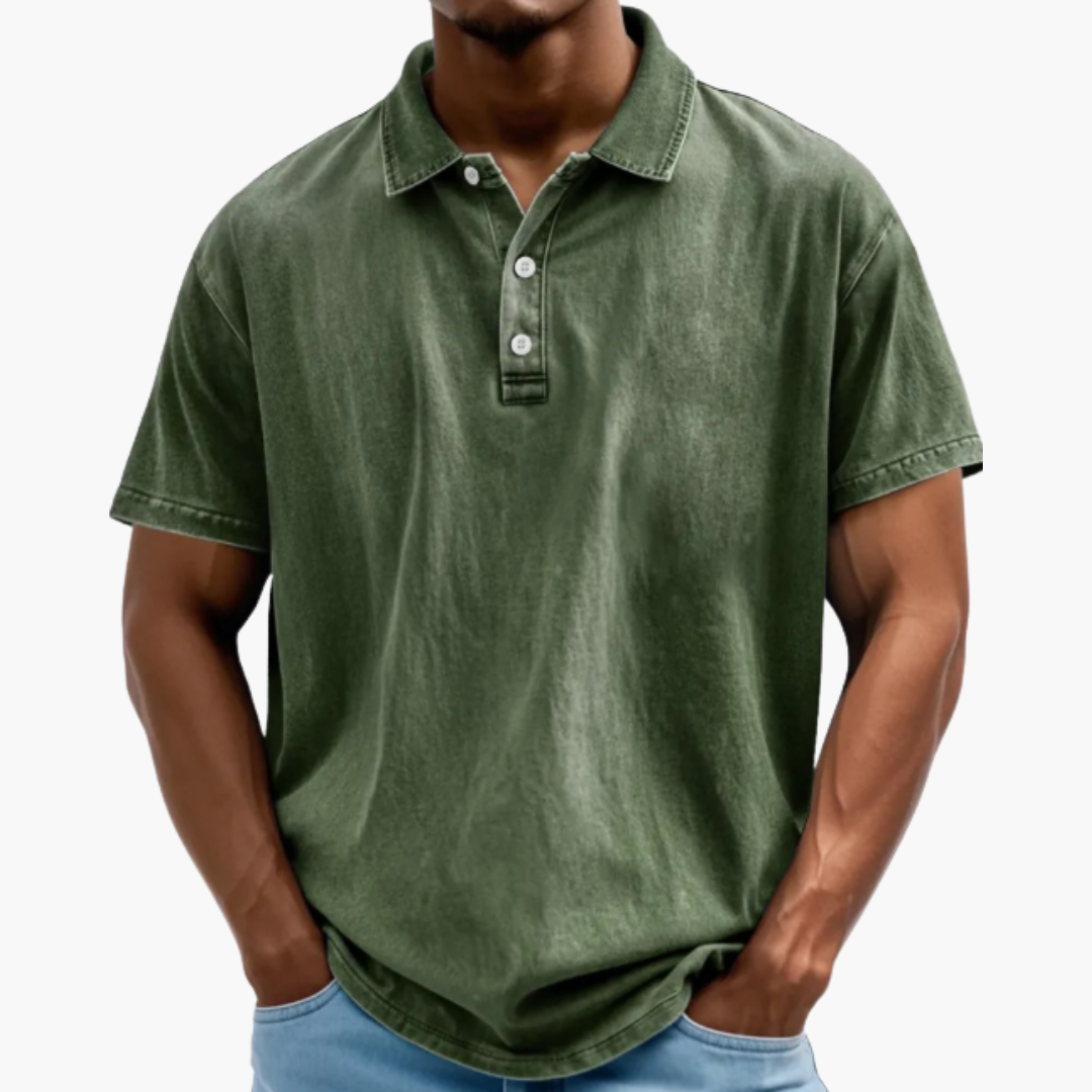 Michael – Polo con cuello clásico y estilo moderno
