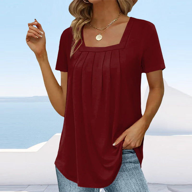 BLUSA CON ESCOTE CUADRADO n.953472