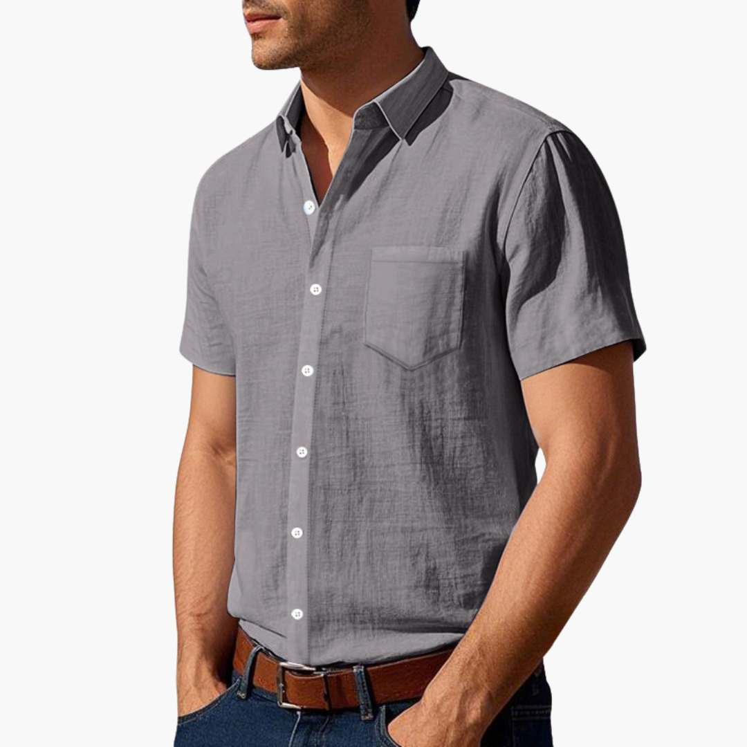 Dominik – Camisa de lino elegante y fresca