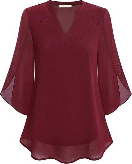 Ginger – Blusa de capas con elegancia casual