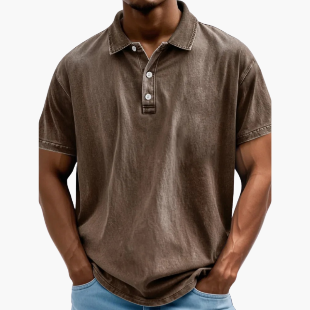 Michael – Polo con cuello clásico y estilo moderno
