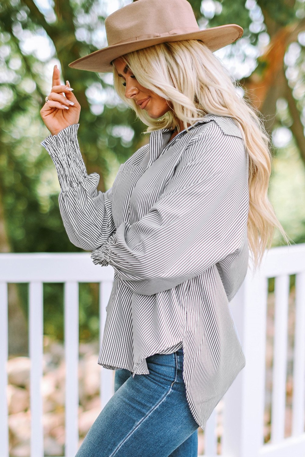 CAMISA OVERSIZE DE RAYAS n.624981