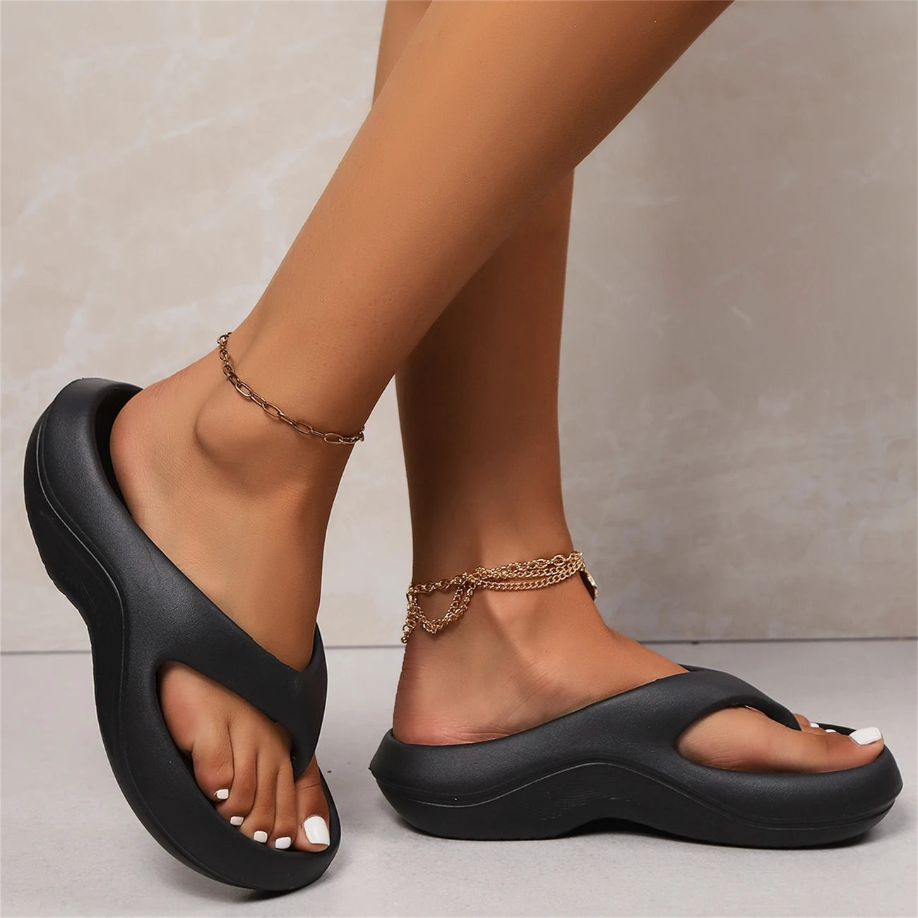 Nadia – Pantuflas Ultraligeras con Estilo Ergonómico