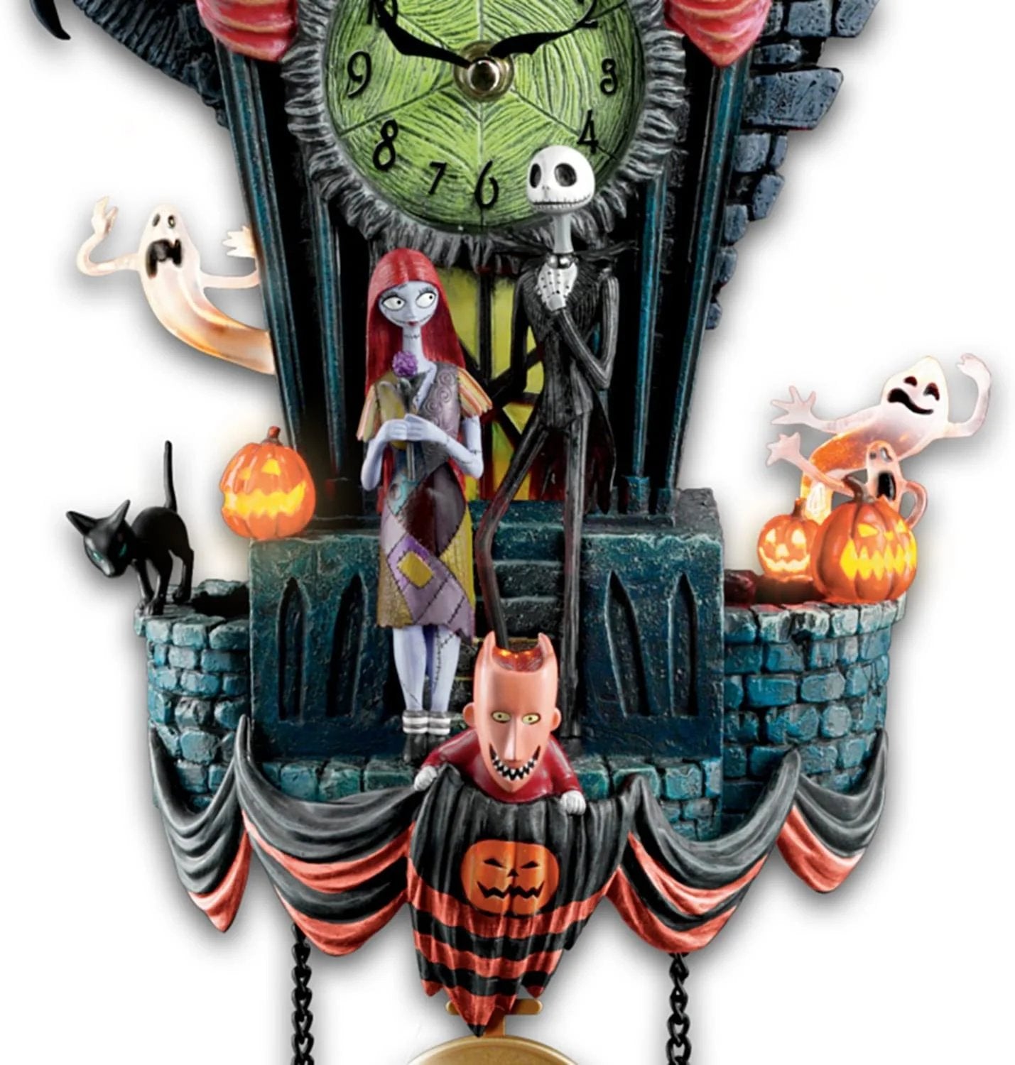 RELOJ DE PARED NIGHTMARE BEFORE CHRISTMAS w.34620