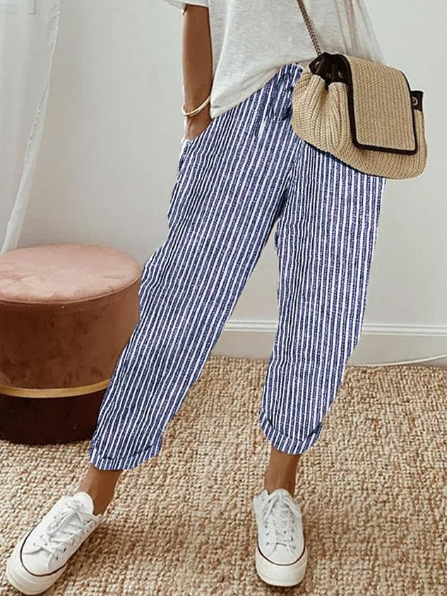 LUCY – Pantalones de lino con estilo