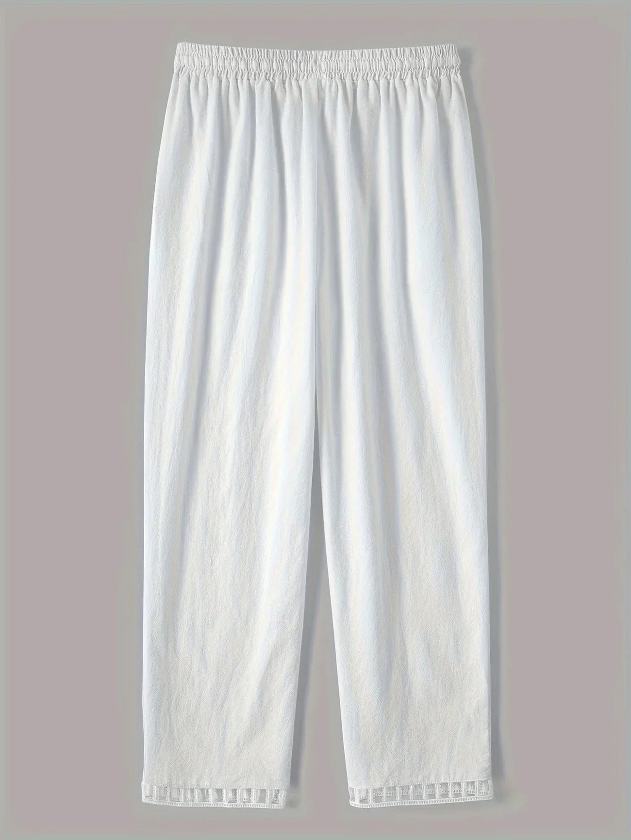 Clara – Pantalones Cropped con Ribete en Contraste
