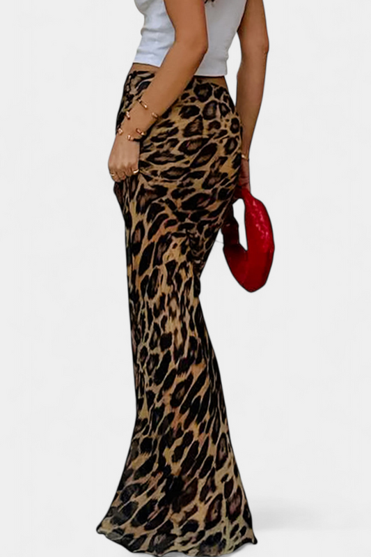 FALDA LARGA ANIMAL PRINT