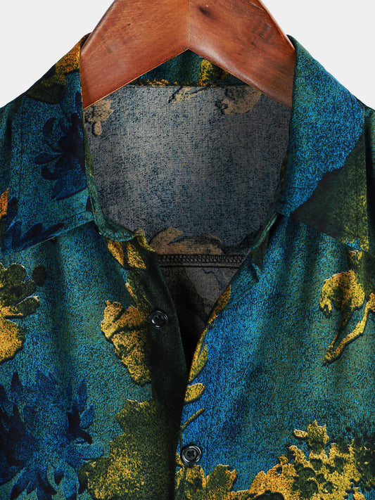 Kaleoki – Camisa vintage veraniega con botones