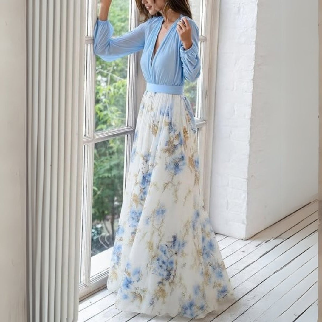 DOLORES | VESTIDO ELEGANTE DE ESTAMPADO FLORAL