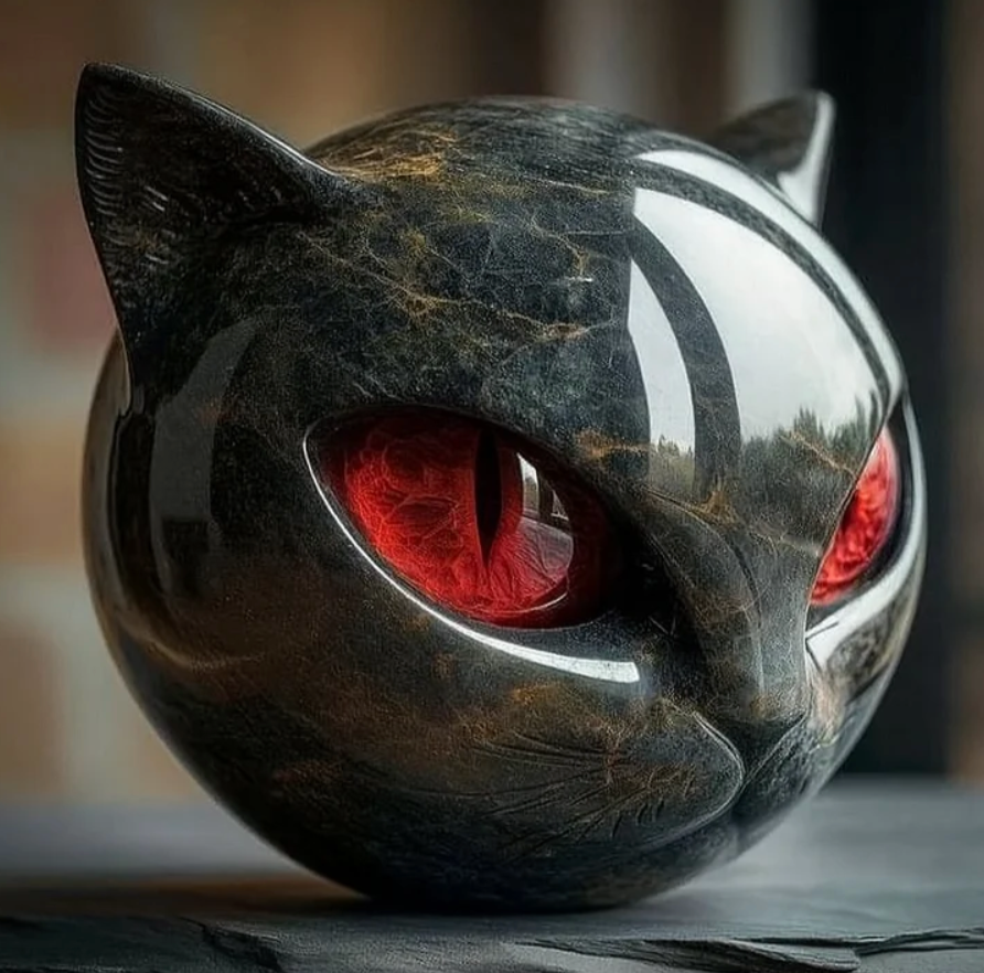 NIXTAR™ | ESCULTURA GATO MÍSTICO