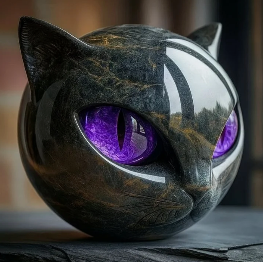 NIXTAR™ | ESCULTURA GATO MÍSTICO