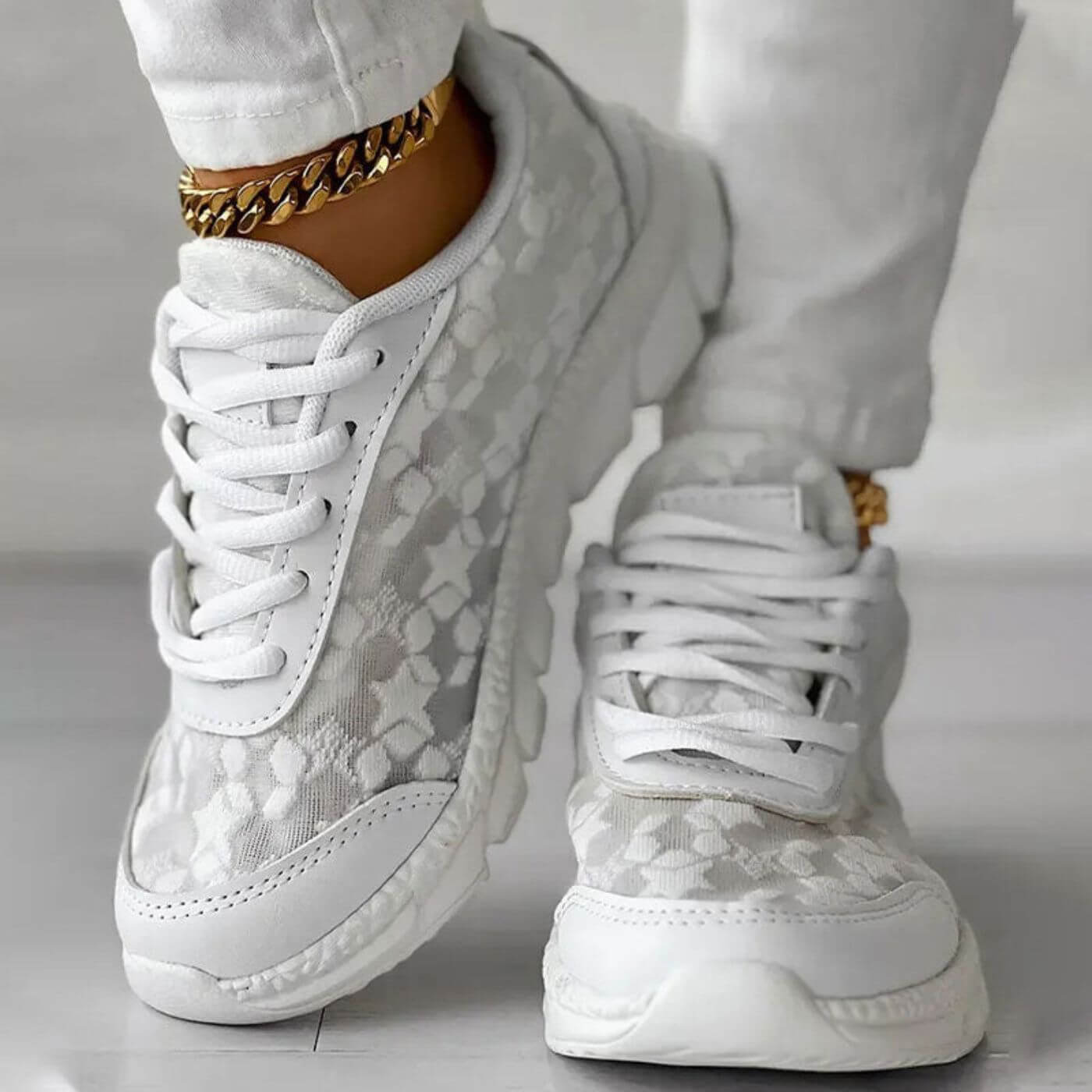 Elzira – Zapatillas de malla transpirables