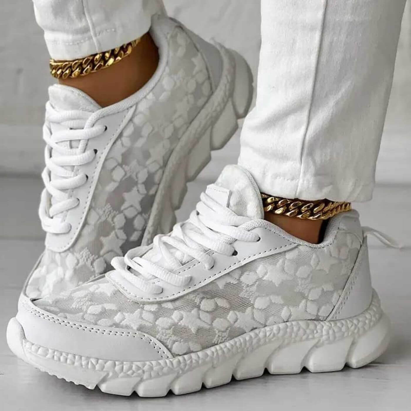 Elzira – Zapatillas de malla transpirables
