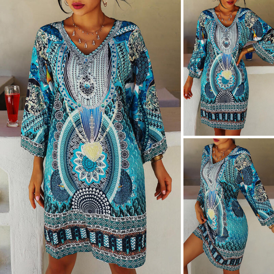 Liyan – Vestido veraniego con estilo bohemio
