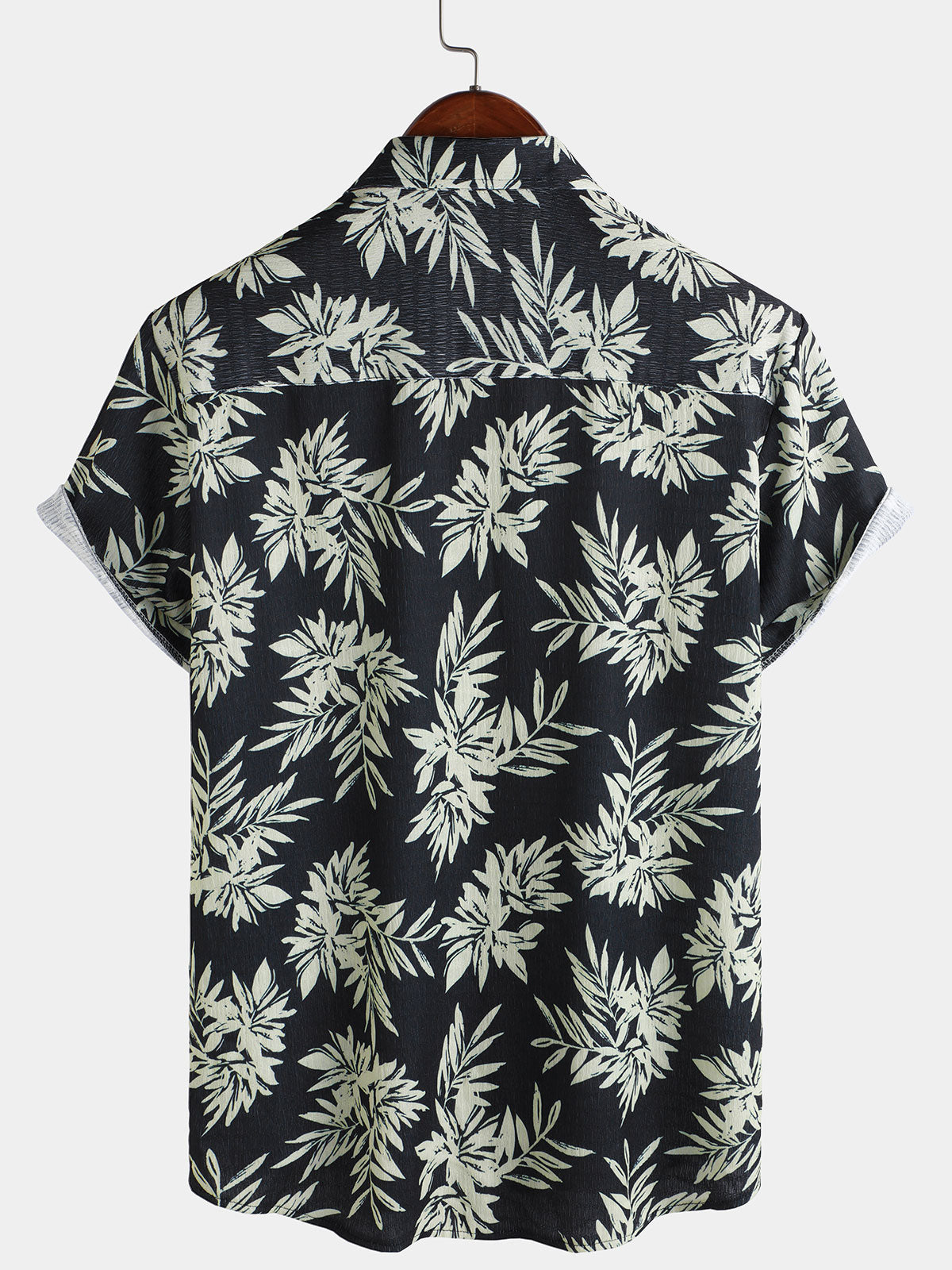Makani – Camisa hawaiana de hojas para hombre