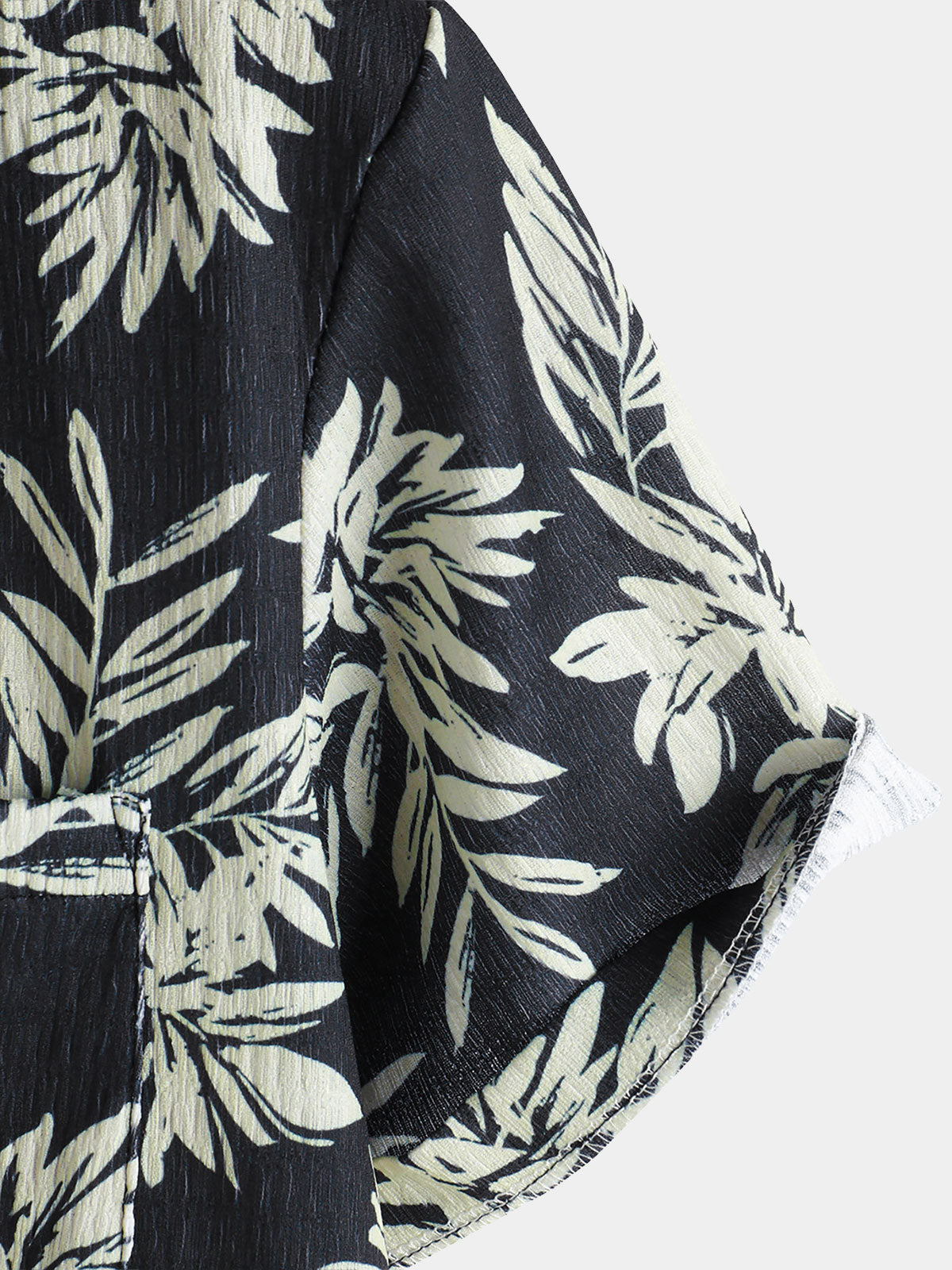 Makani – Camisa hawaiana de hojas para hombre