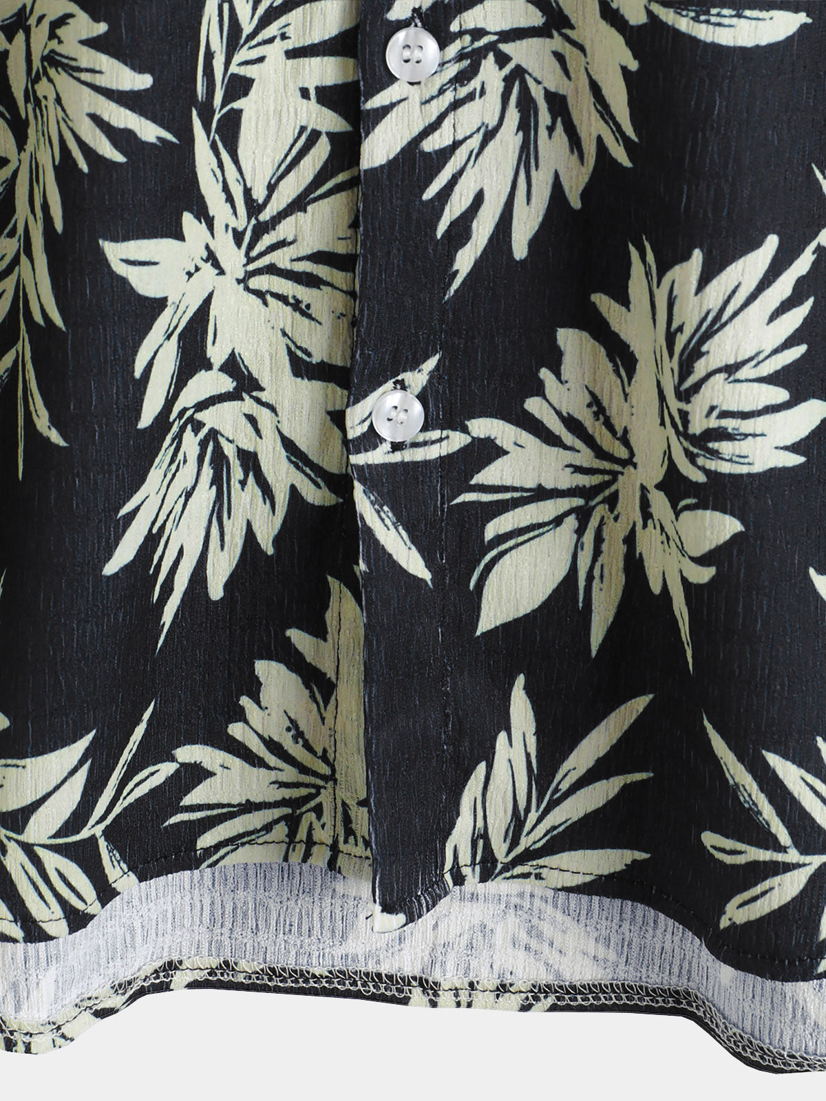 Makani – Camisa hawaiana de hojas para hombre