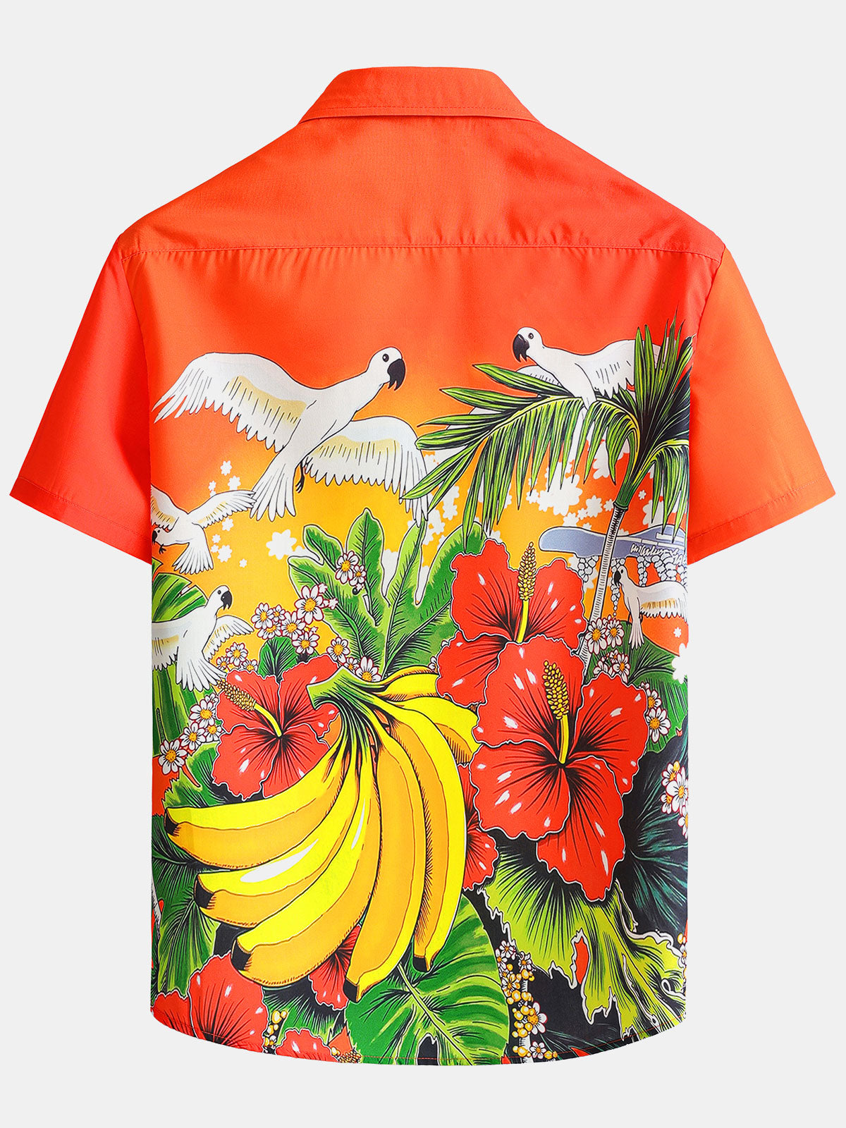 Keanu – Camisa hawaiana floral para hombre