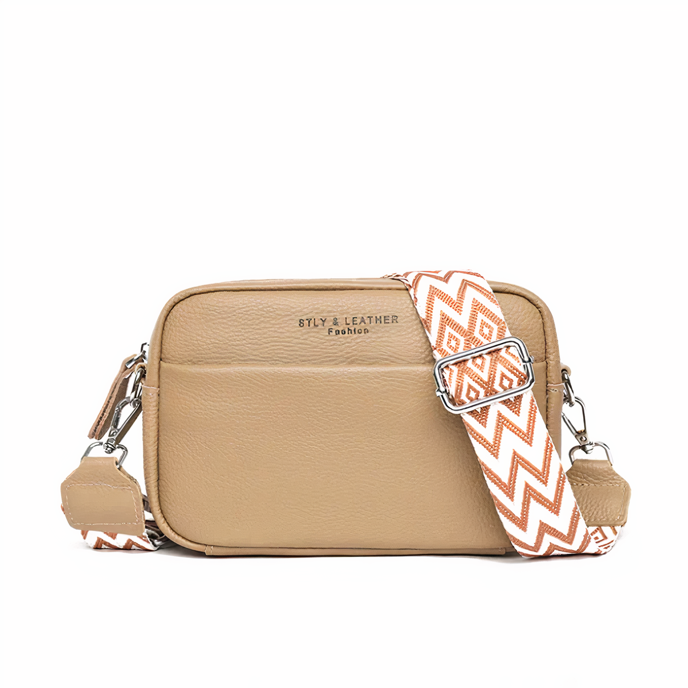 Estelle – Bolso Bandolera de Piel Auténtica
