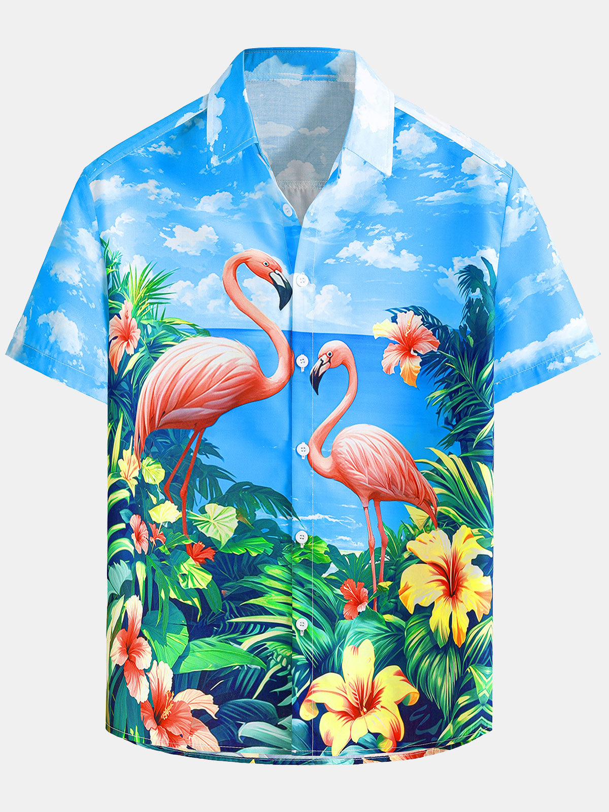 Keanu – Camisa hawaiana floral para hombre