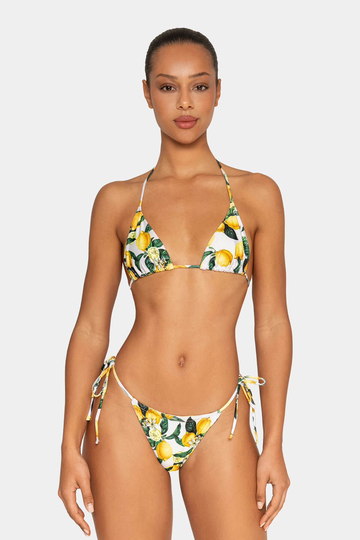 Amalfi – Bikini estilo italiano con estampado de limones