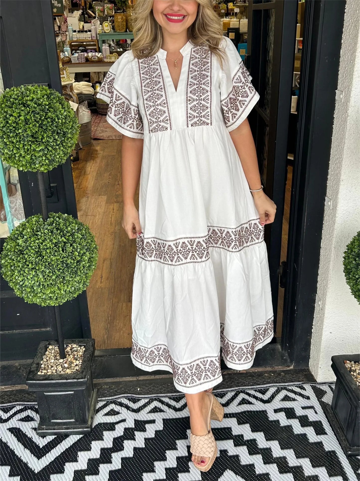 Nancy – Vestido boho maxi imprescindible