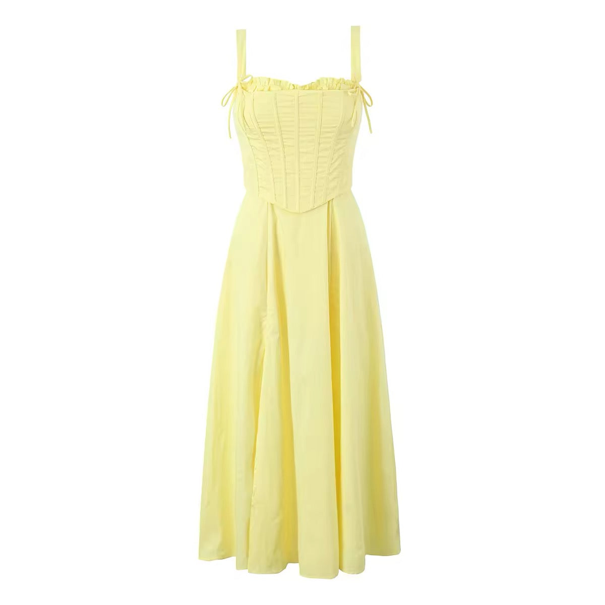 ROMANA– VESTIDO MIDI CON CORSET