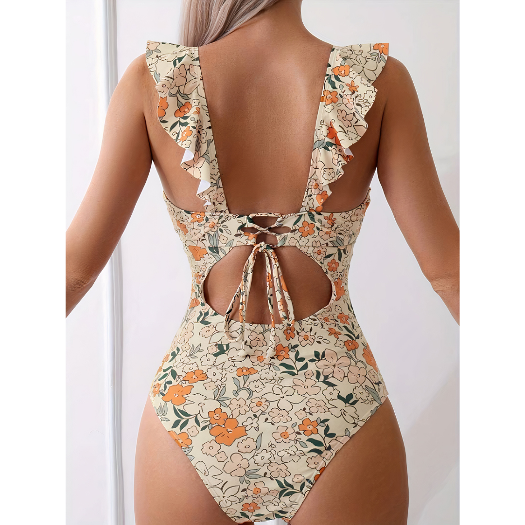 Florence – Bañador con volantes elegantes