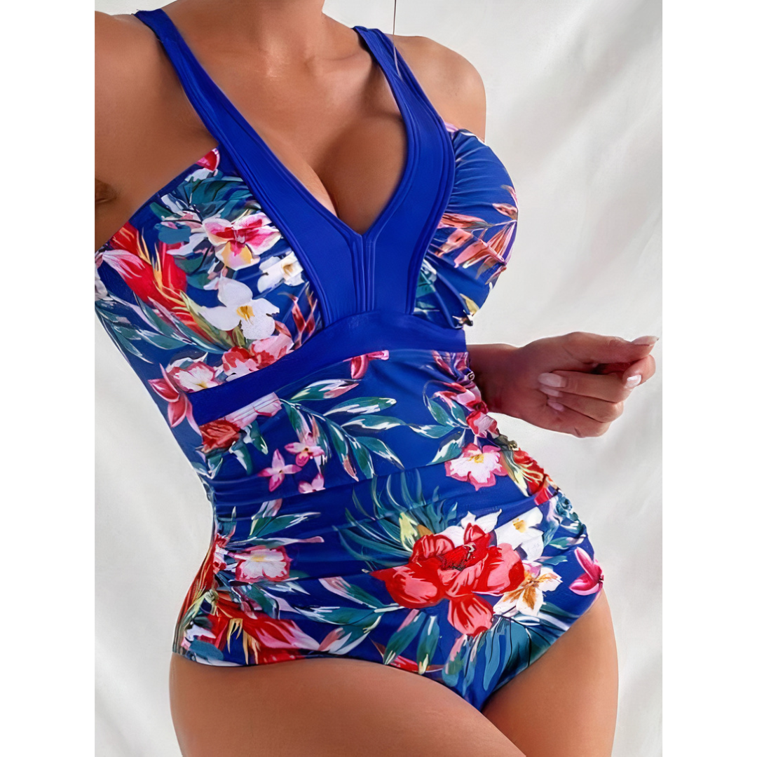 Bliss Royal – Bañador floral elegante