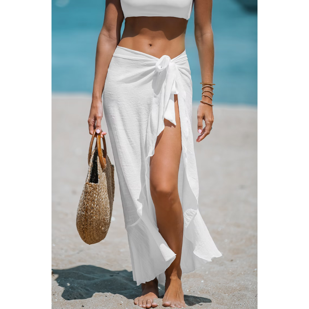 Vogue – Pareo Elegante con Volantes
