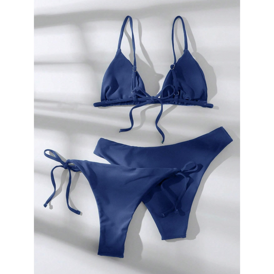 Beach Glow Trio – Bikini de 3 piezas con dos braguitas combinables