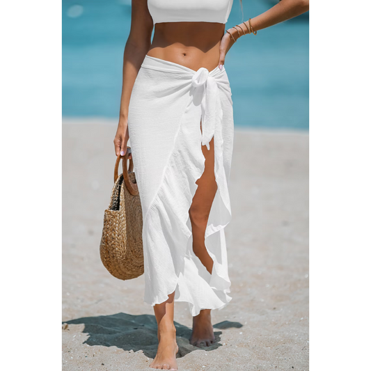 Vogue – Pareo Elegante con Volantes