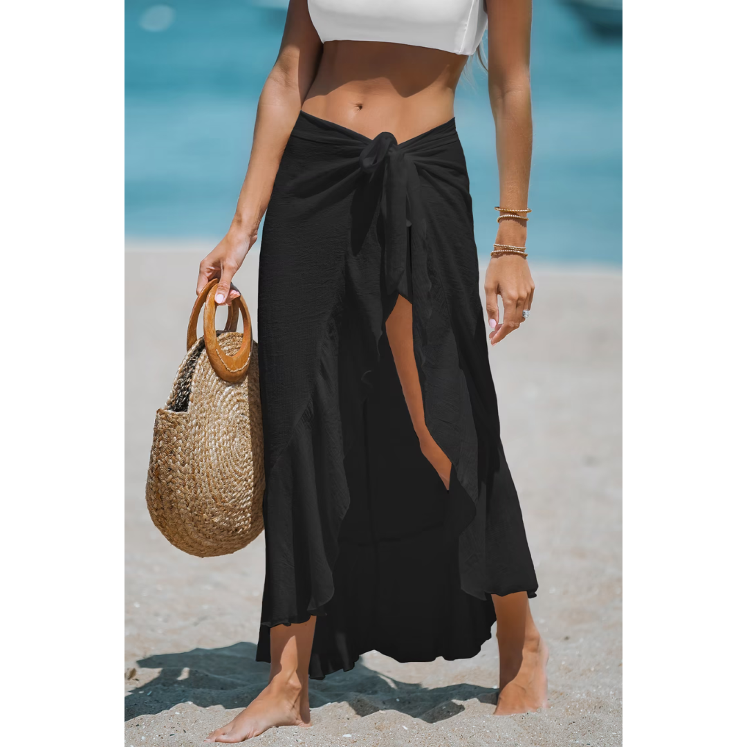 Vogue – Pareo Elegante con Volantes