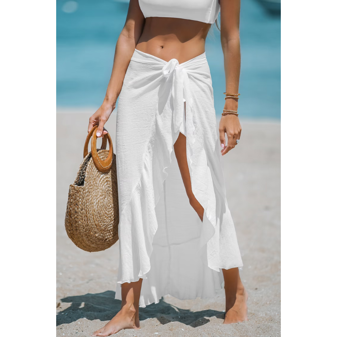 Vogue – Pareo Elegante con Volantes