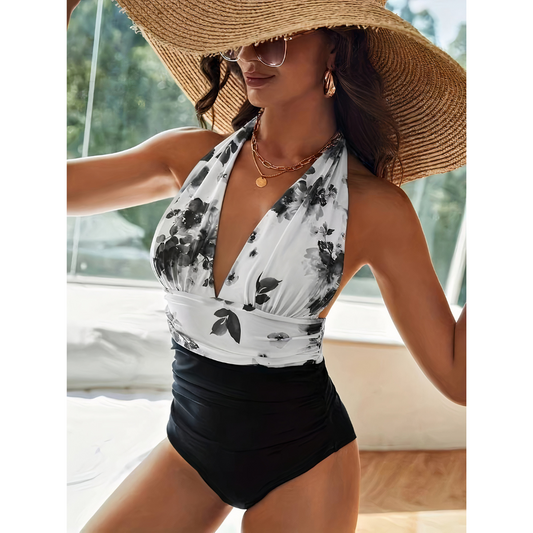 Marble Mirage – Bañador con diseño mármol y elegancia atemporal