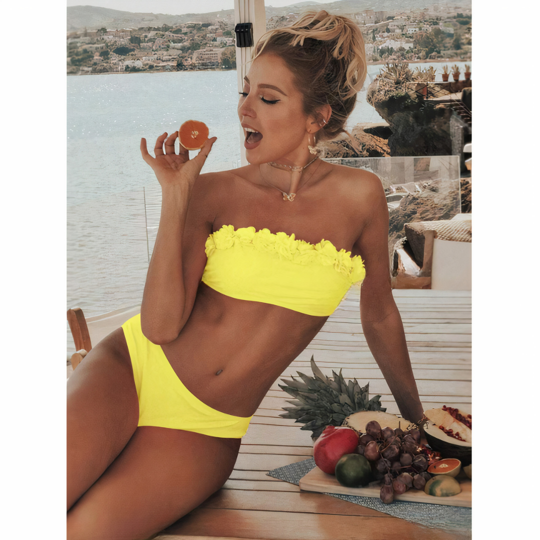 Bloom Breeze Bikini – Biquini romántico y sofisticado
