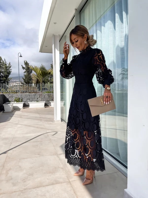 GRECIA – VESTIDO DE ENCAJE FRANCES ELEGANTE
