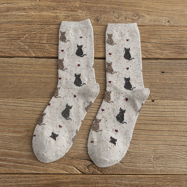 Cozy Cat™ | Calcetines de estilo divertido