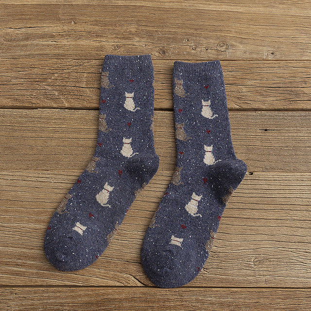 Cozy Cat™ | Calcetines de estilo divertido