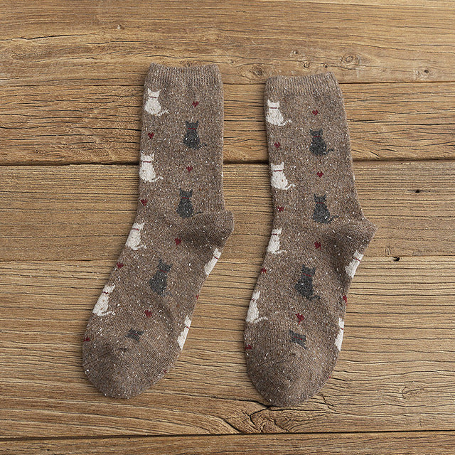 Cozy Cat™ | Calcetines de estilo divertido