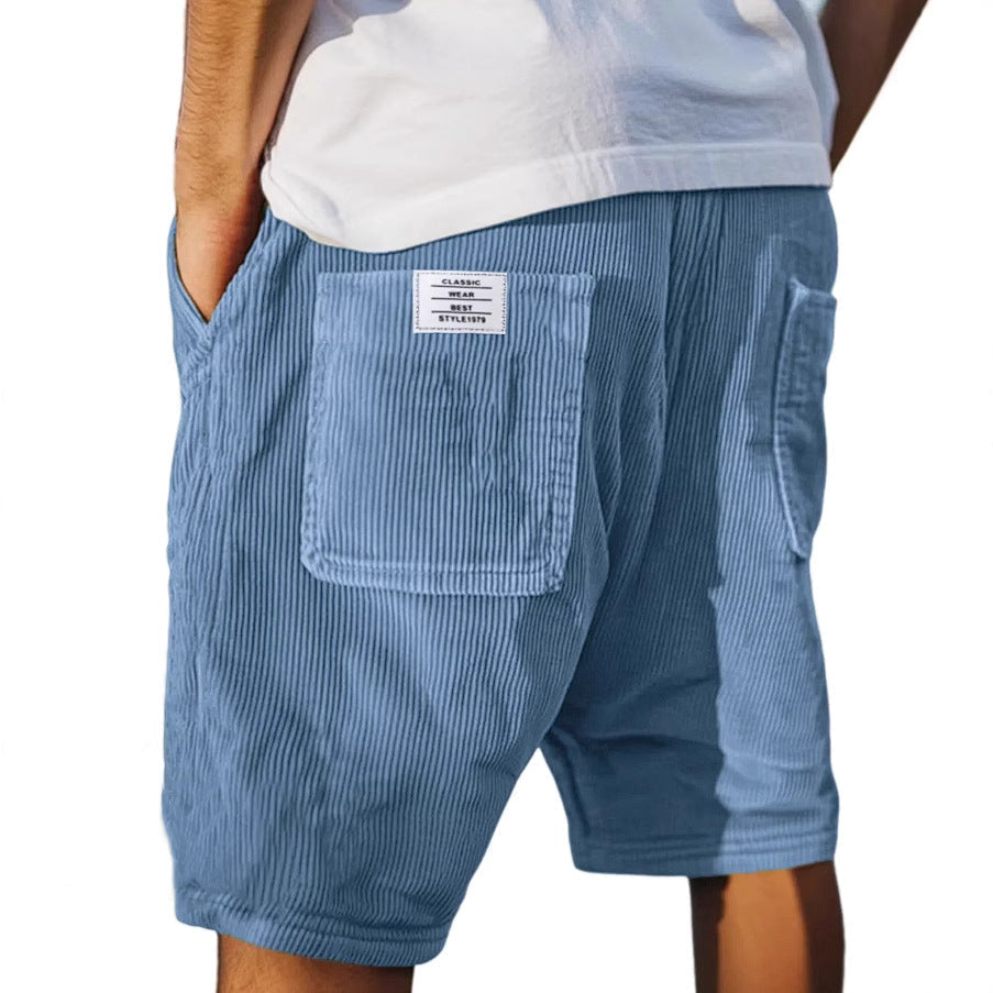 Shorts de terciopelo con estilo y confort diario