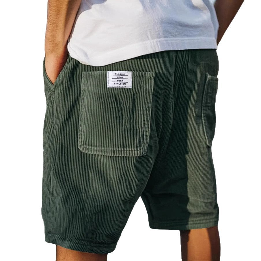 Shorts de terciopelo con estilo y confort diario