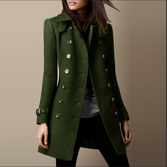 CLEO™ | CHAQUETA LARGA ELEGANTE