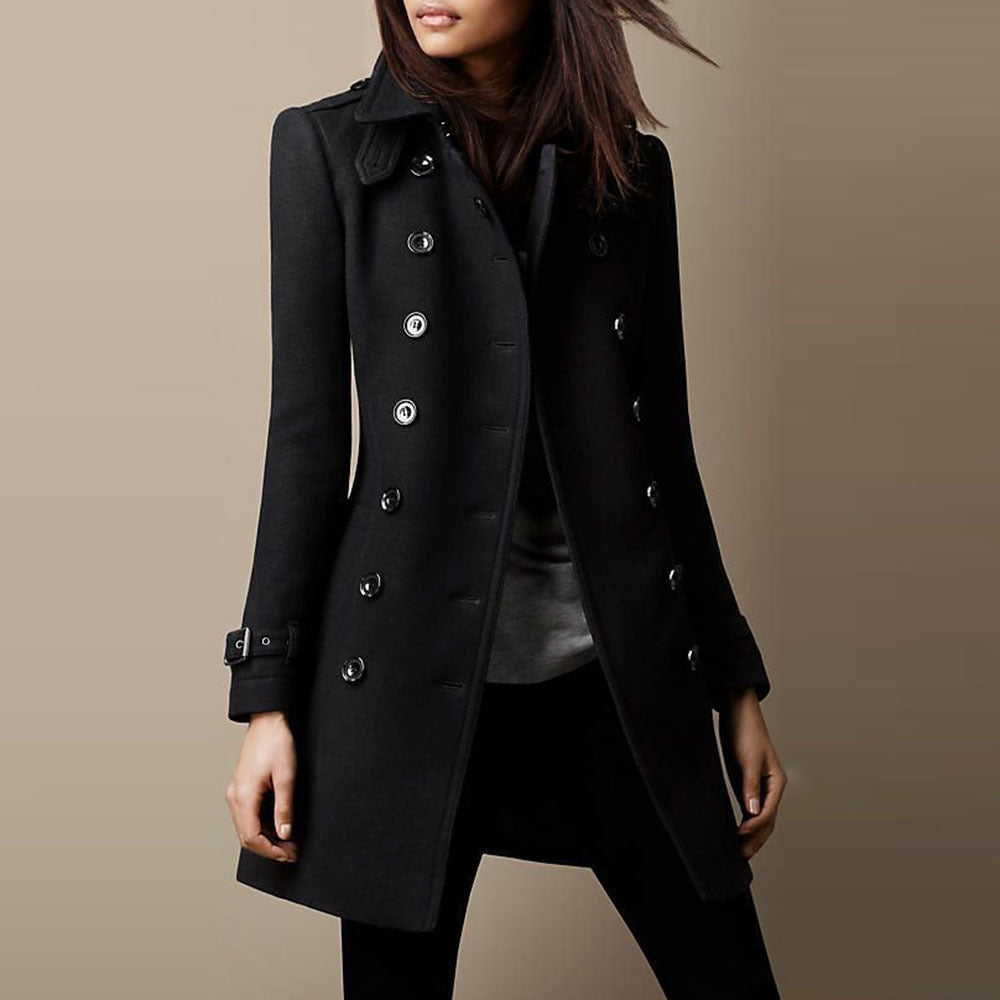 CLEO™ | CHAQUETA LARGA ELEGANTE