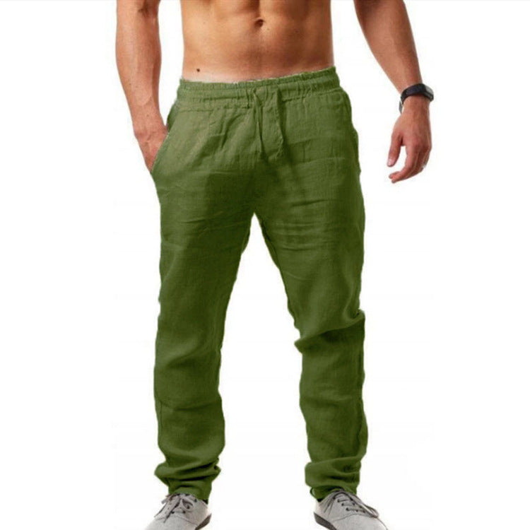 Marcelo – Pantalón de lino premium para hombre