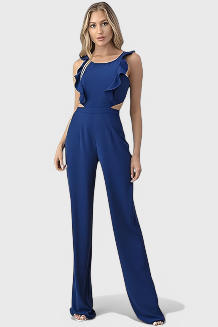 MONO ELEGANTE DE PIERNA ANCHA n.08146