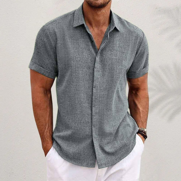 Oliver – Camisa de manga corta elegante y fresca