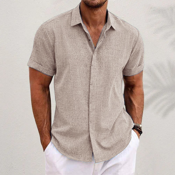 Oliver – Camisa de manga corta elegante y fresca