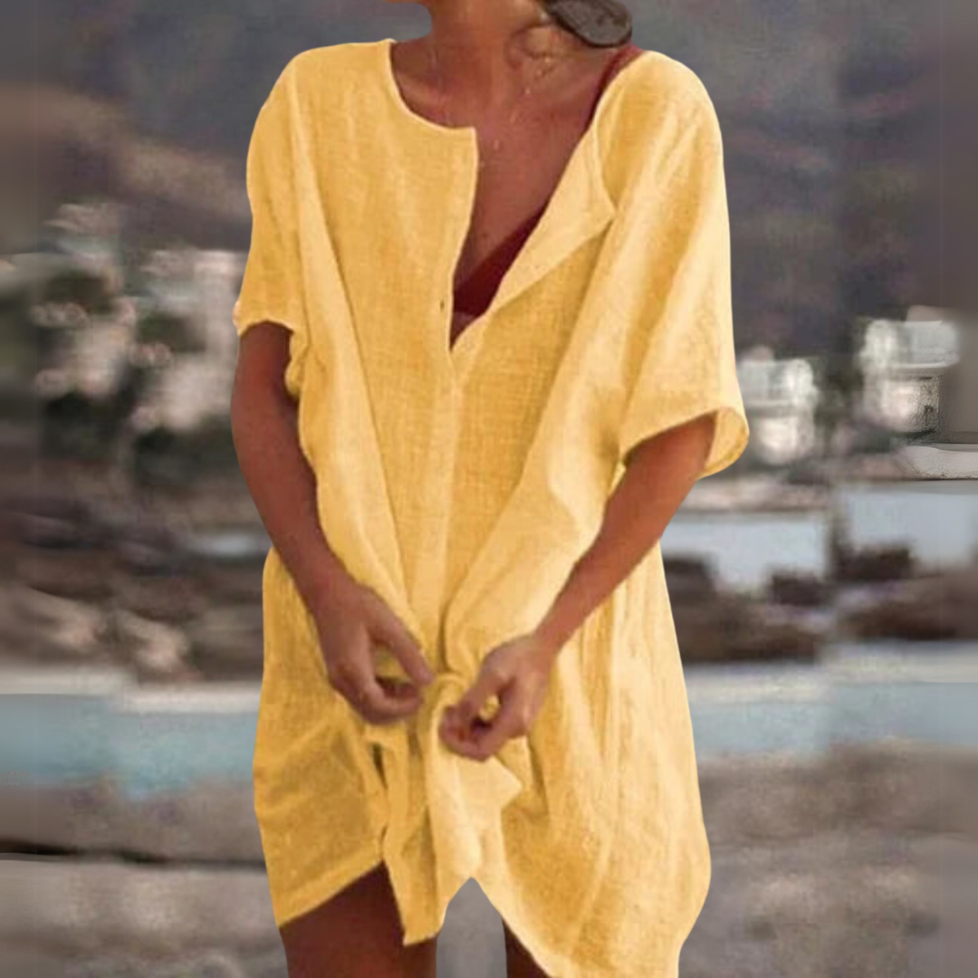 Elina – Vestido túnica casual de verano